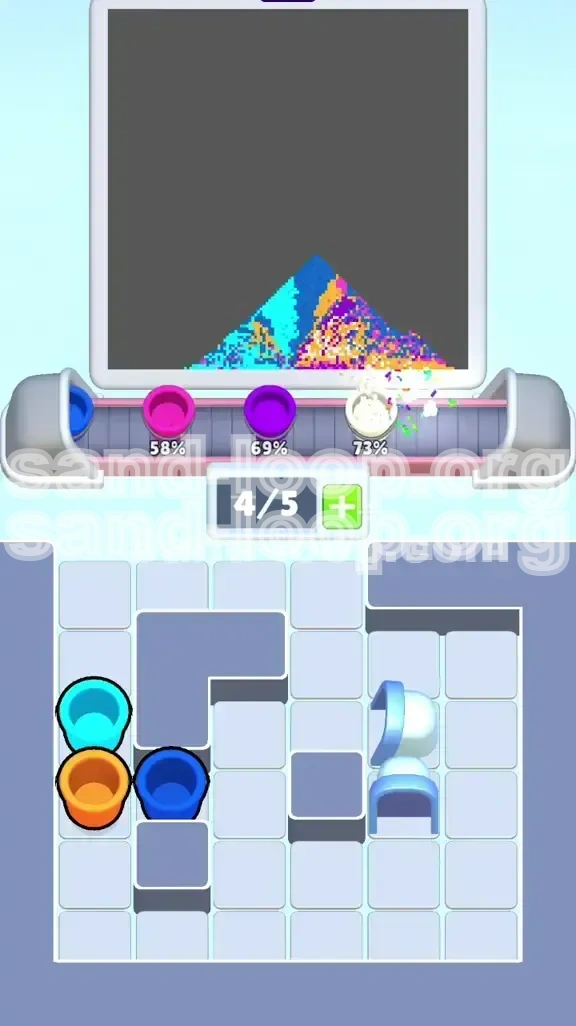 Sand Loop Level 390 screenshot 4