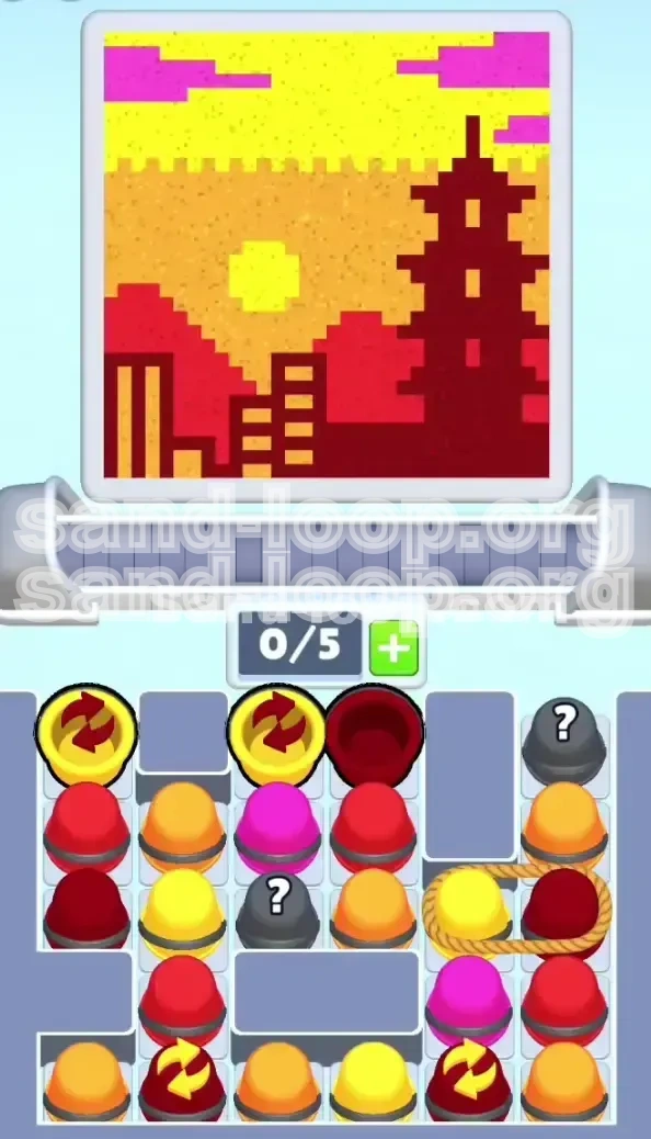 Sand Loop Level 394 screenshot 1