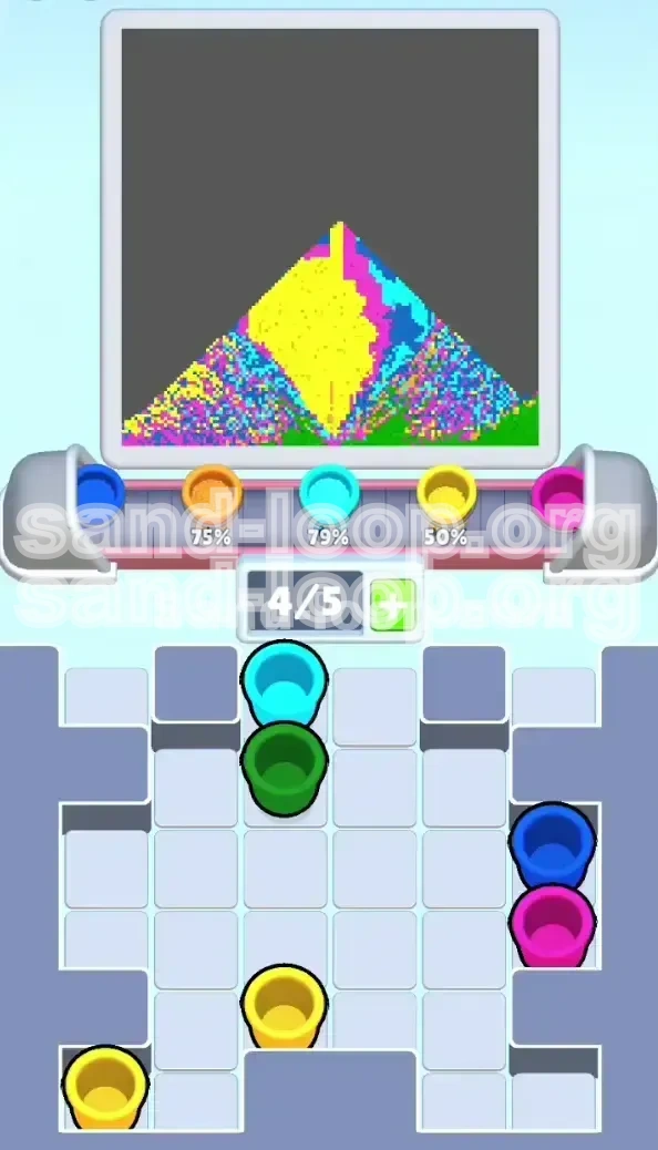 Sand Loop Level 397 screenshot 2