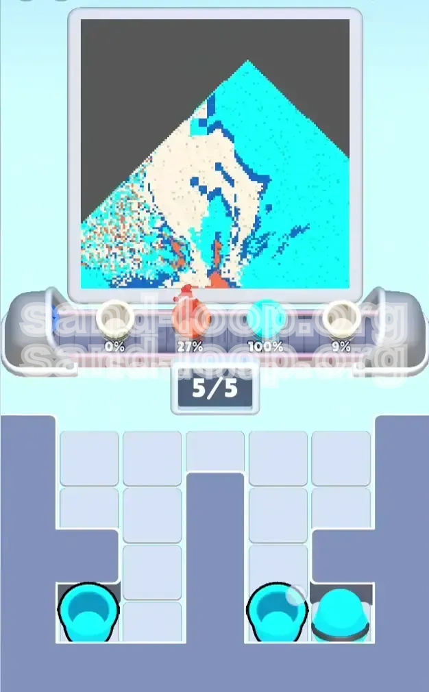 Sand Loop Level 4 screenshot 2