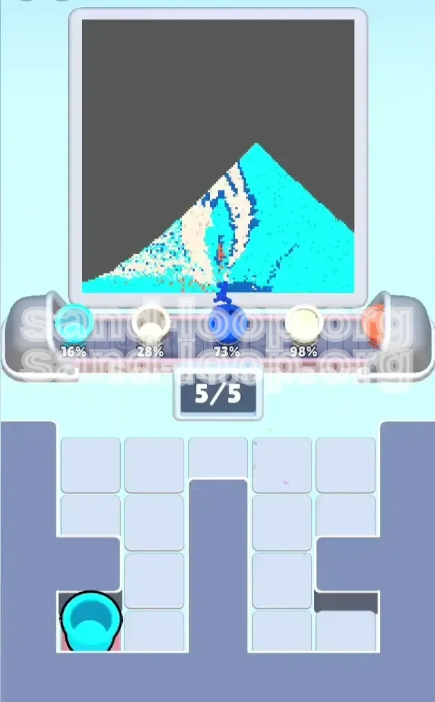 Sand Loop Level 4 screenshot 3