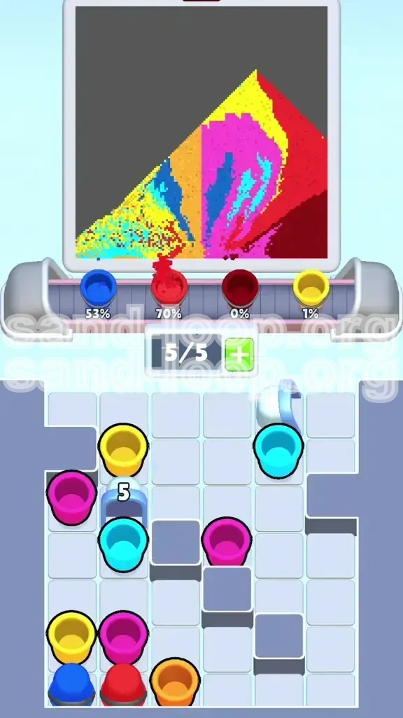 Sand Loop Level 404 screenshot 3
