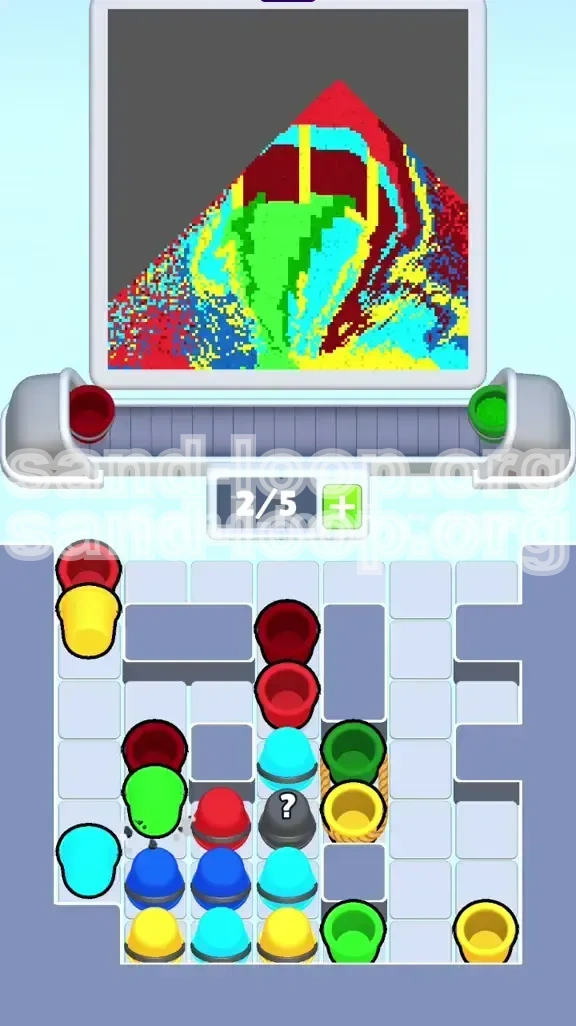 Sand Loop Level 406 screenshot 2