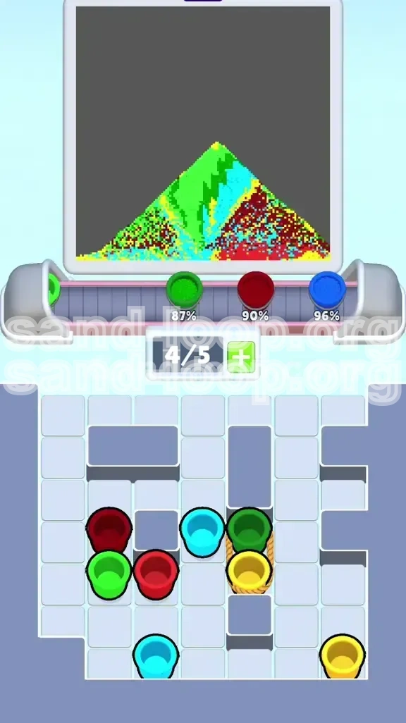 Sand Loop Level 406 screenshot 3