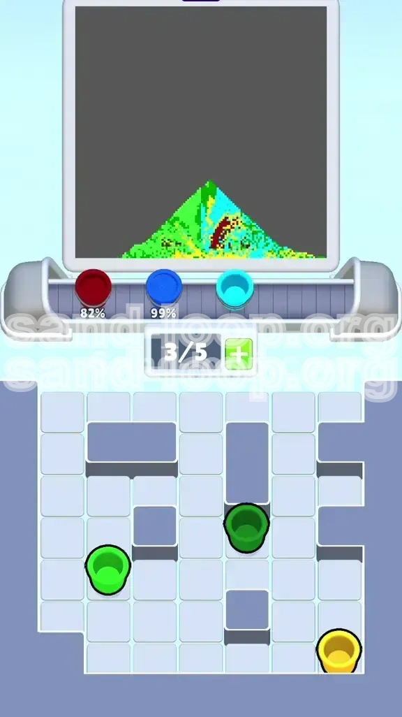 Sand Loop Level 406 screenshot 4