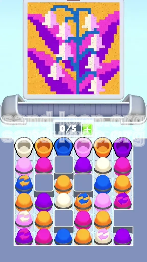 Sand Loop Level 407 screenshot 1