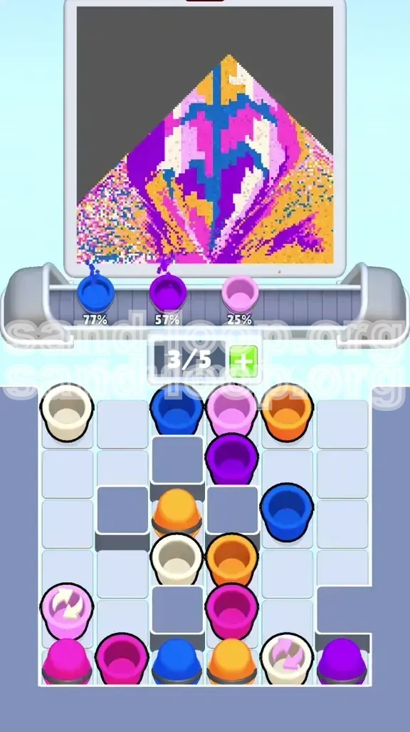 Sand Loop Level 407 screenshot 2