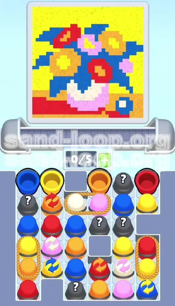 Sand Loop Level 408 screenshot 1