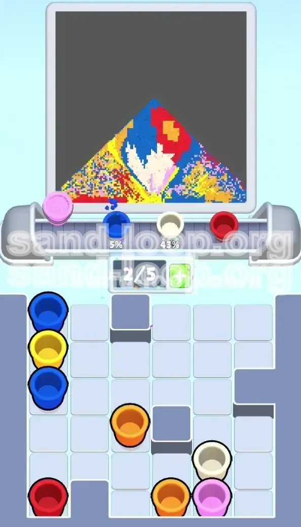 Sand Loop Level 408 screenshot 3