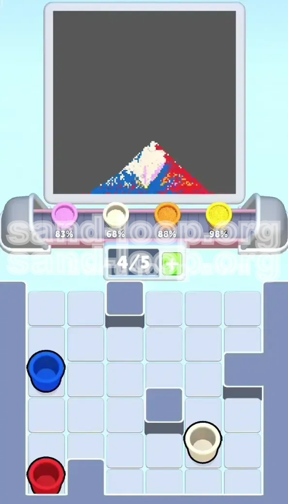 Sand Loop Level 408 screenshot 4