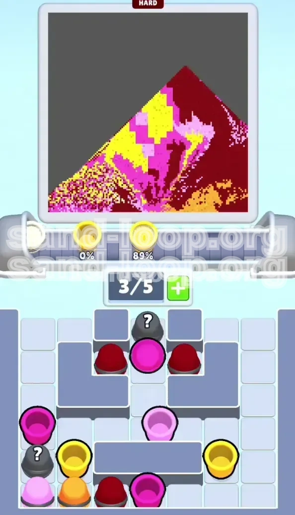 Sand Loop Level 409 screenshot 2