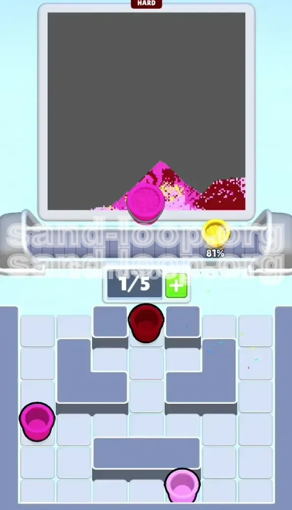 Sand Loop Level 409 screenshot 3