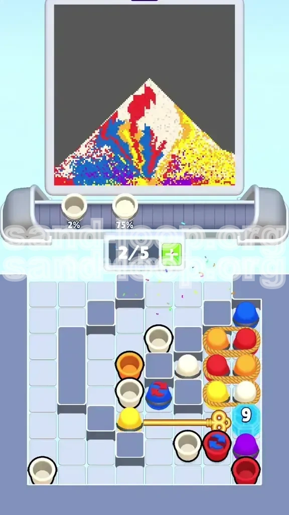 Sand Loop Level 410 screenshot 3