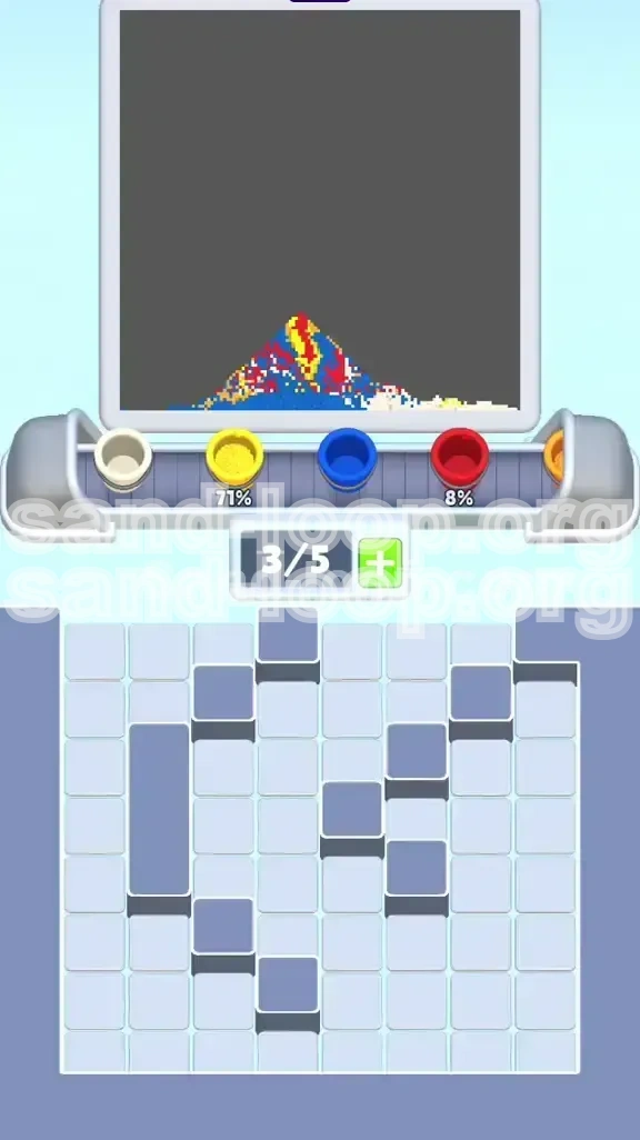 Sand Loop Level 410 screenshot 4