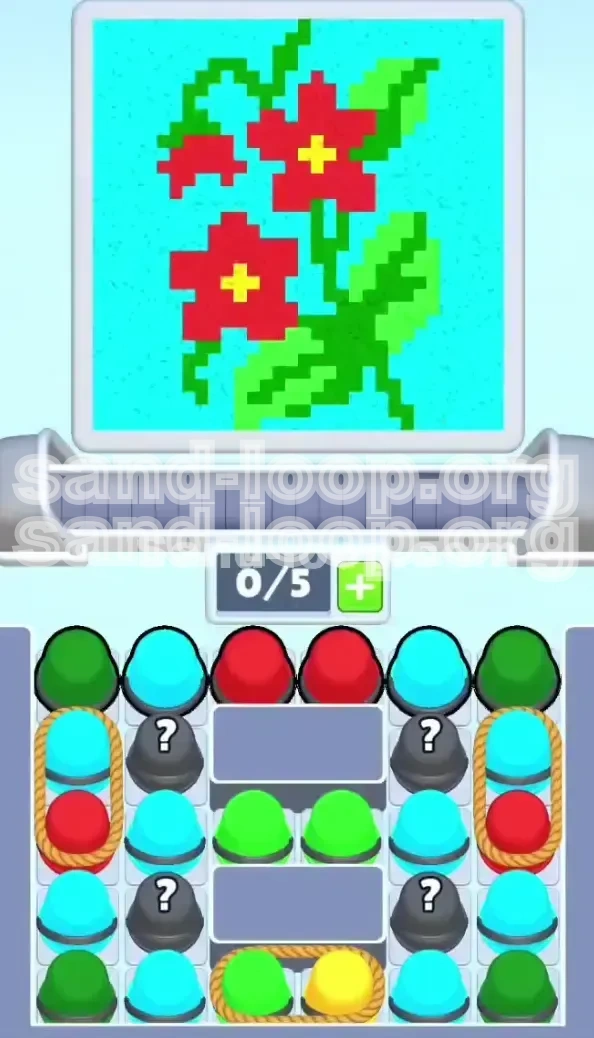 Sand Loop Level 411 screenshot 1