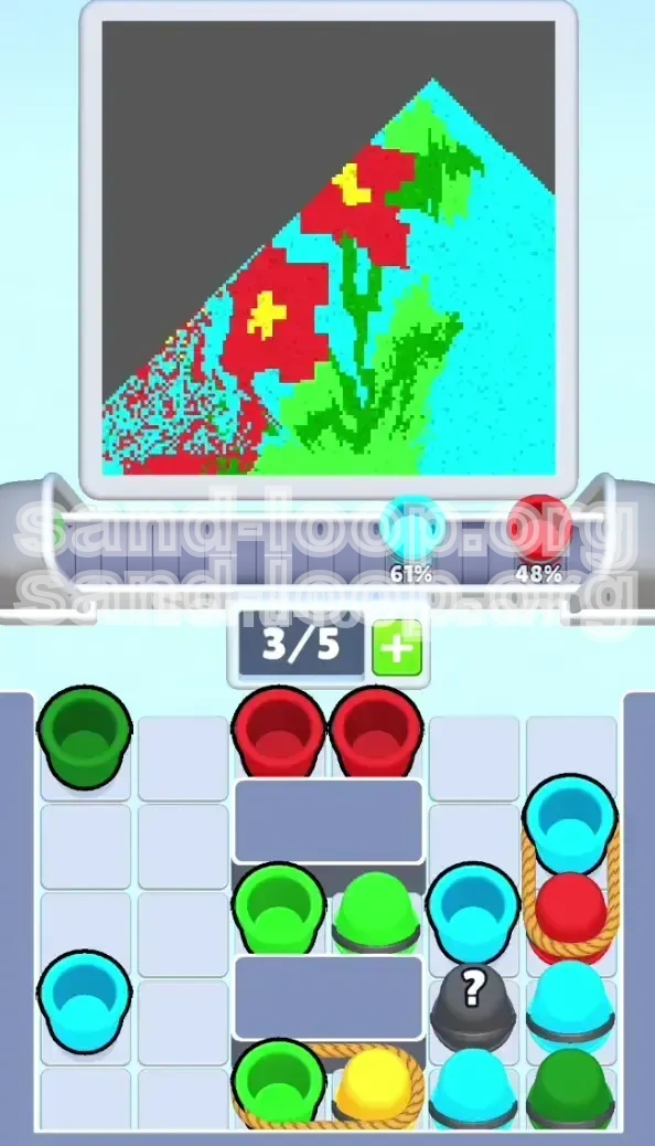 Sand Loop Level 411 screenshot 2