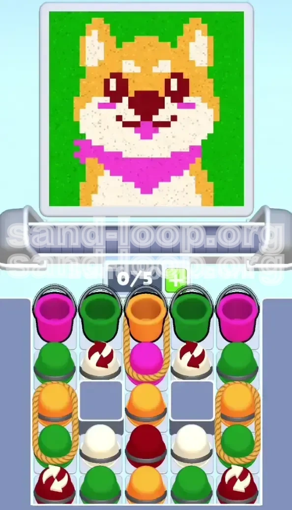 Sand Loop Level 412 screenshot 1