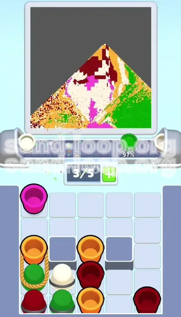 Sand Loop Level 412 screenshot 3