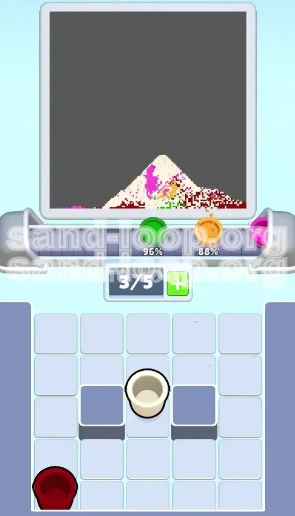 Sand Loop Level 412 screenshot 4