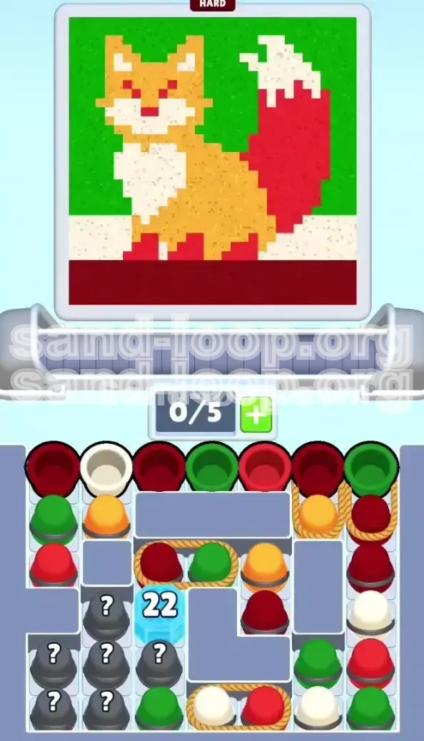 Sand Loop Level 414 screenshot 1