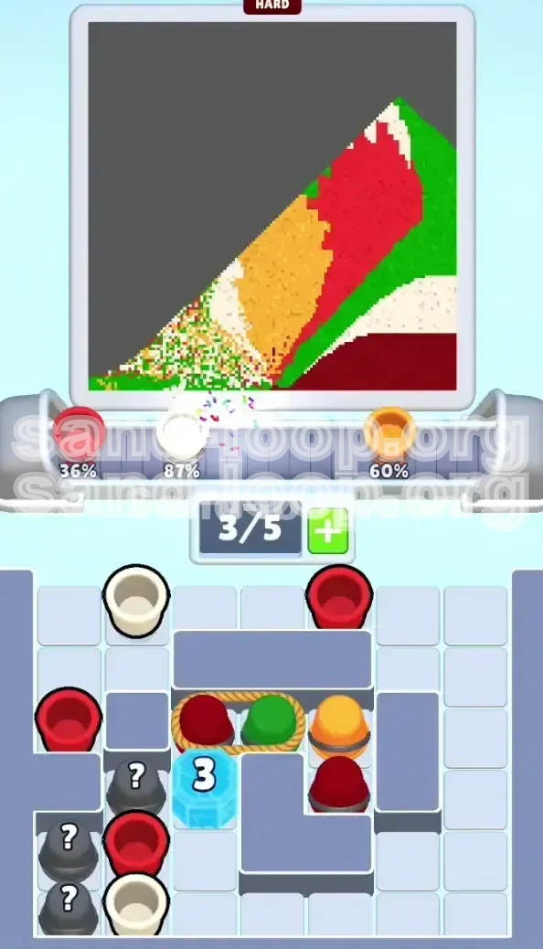 Sand Loop Level 414 screenshot 3