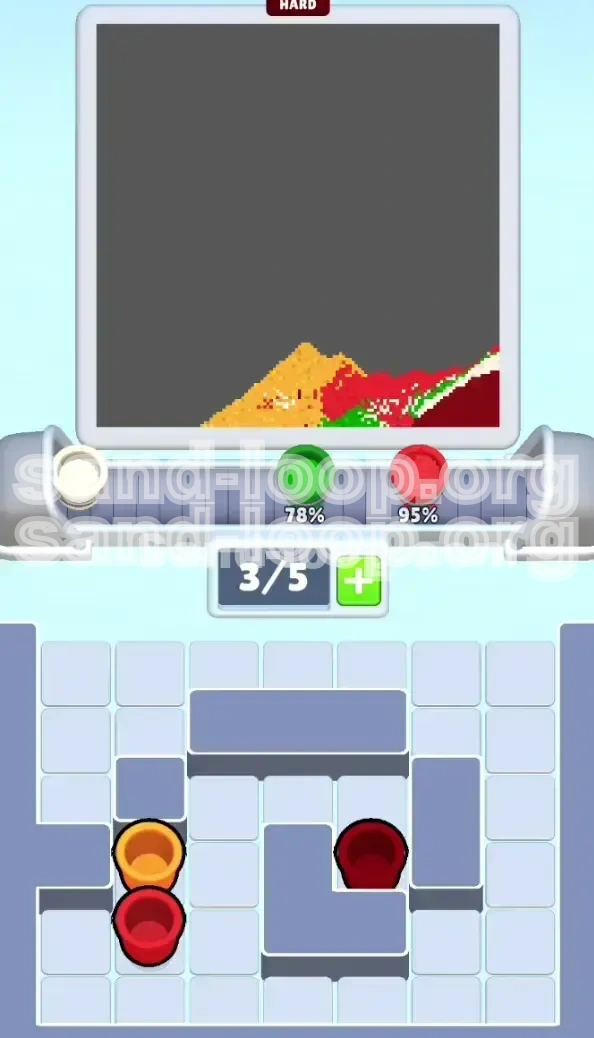 Sand Loop Level 414 screenshot 4