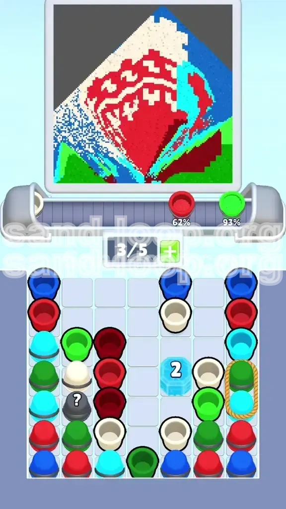 Sand Loop Level 416 screenshot 1