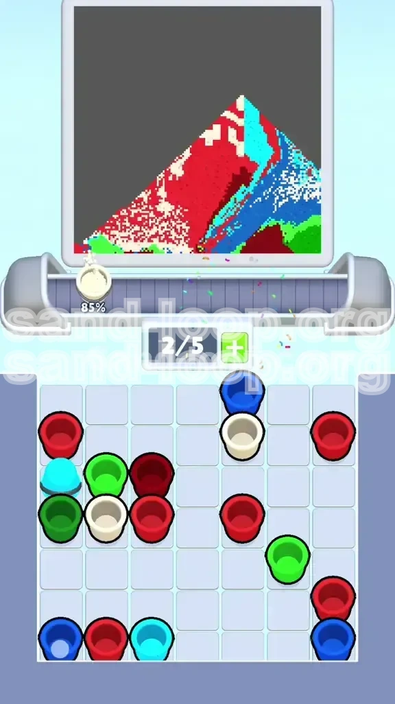 Sand Loop Level 416 screenshot 2