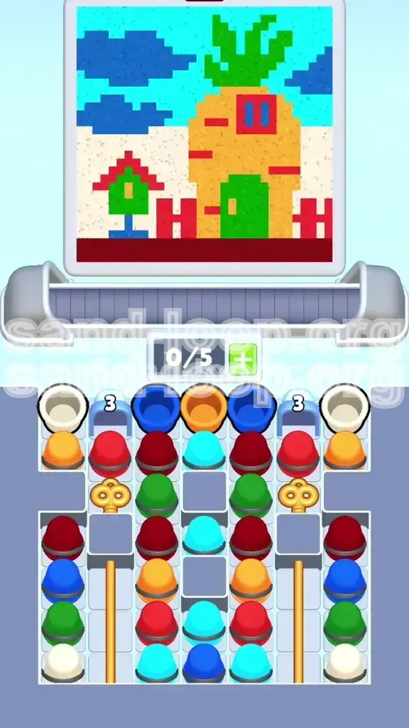 Sand Loop Level 417 screenshot 1