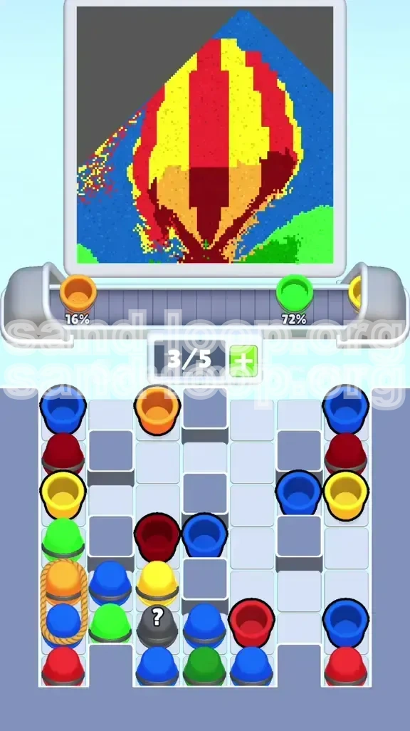 Sand Loop Level 418 screenshot 2