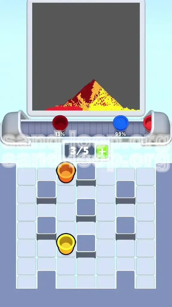 Sand Loop Level 418 screenshot 4
