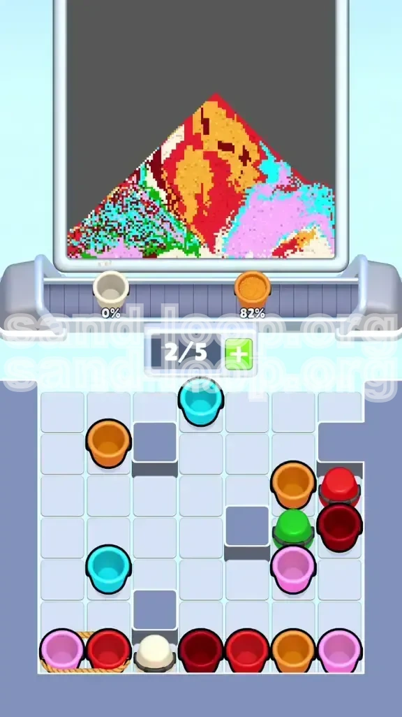 Sand Loop Level 419 screenshot 3