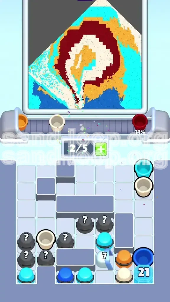 Sand Loop Level 420 screenshot 2