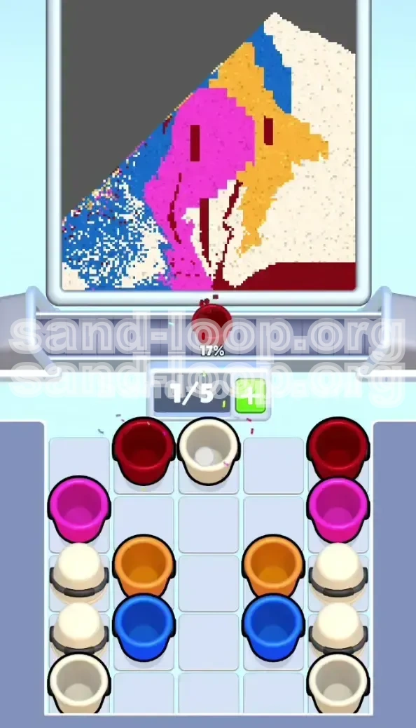 Sand Loop Level 421 screenshot 2