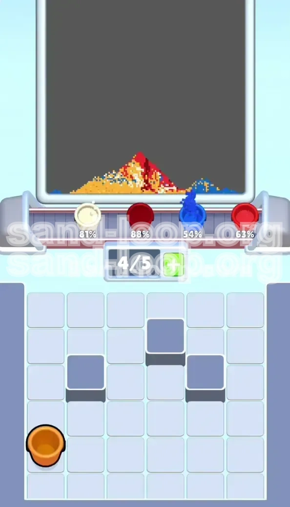 Sand Loop Level 423 screenshot 4