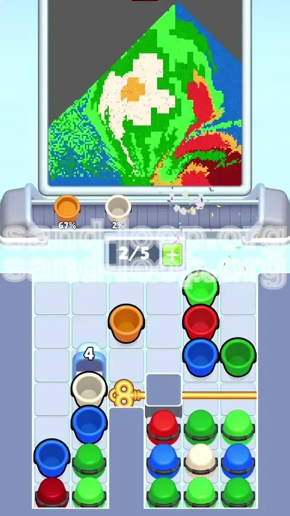 Sand Loop Level 424 screenshot 2