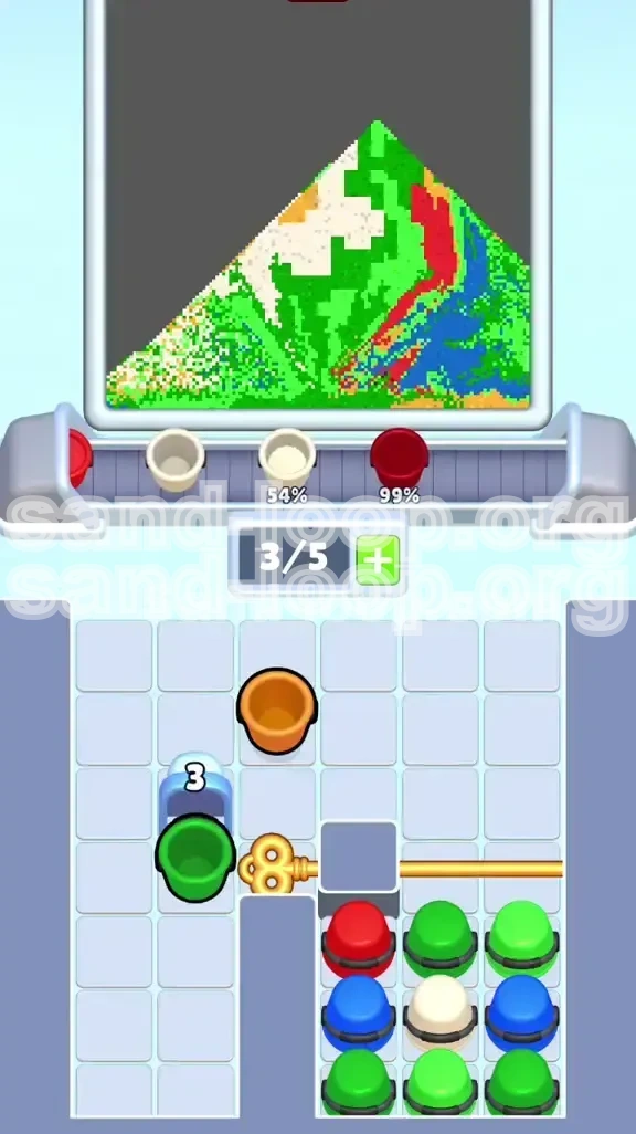 Sand Loop Level 424 screenshot 3