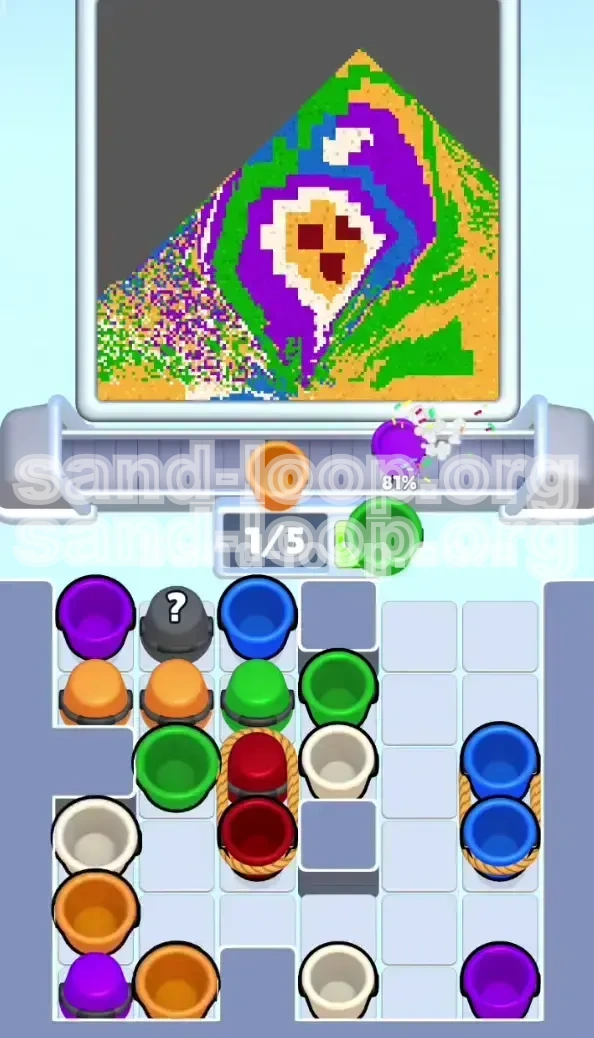 Sand Loop Level 428 screenshot 2