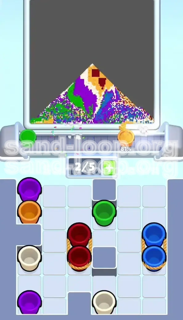 Sand Loop Level 428 screenshot 3