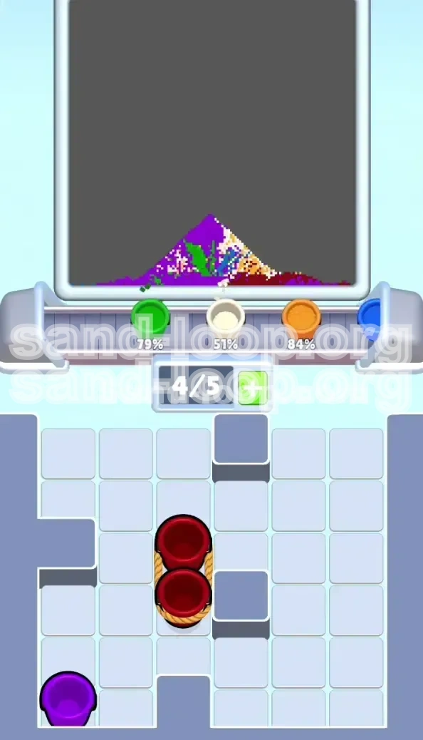 Sand Loop Level 428 screenshot 4