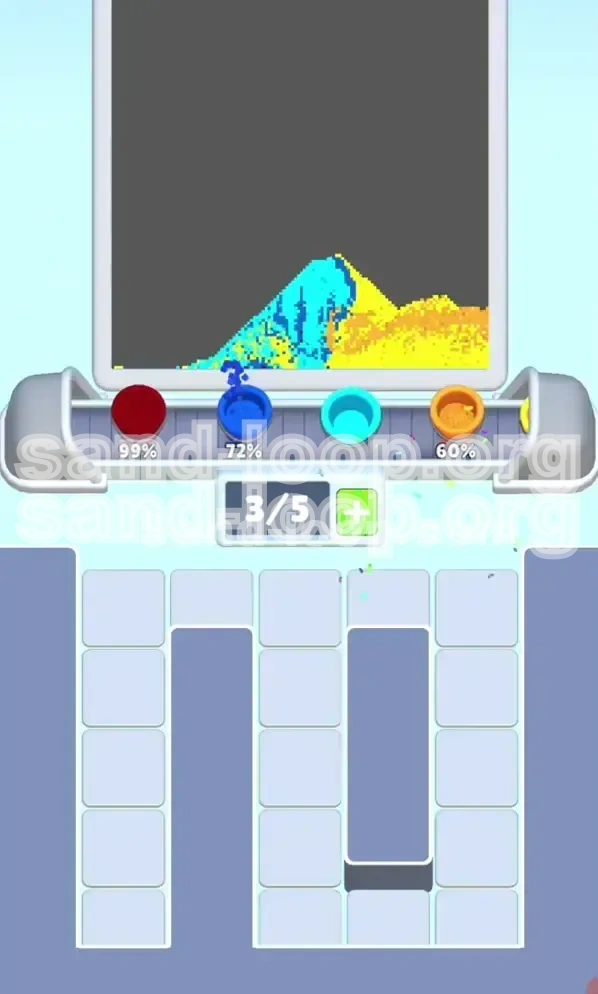 Sand Loop Level 43 screenshot 4