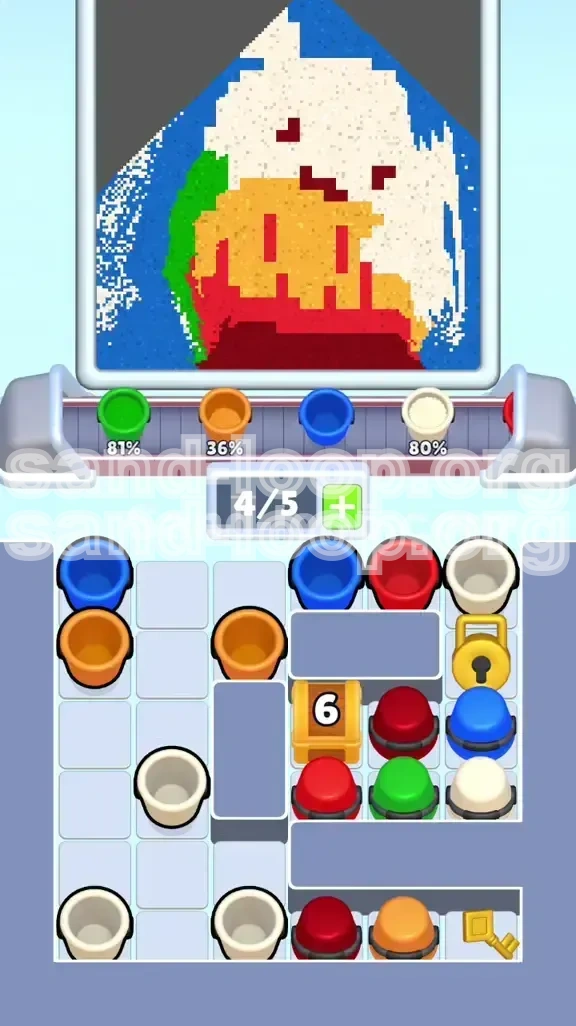 Sand Loop Level 436 screenshot 2