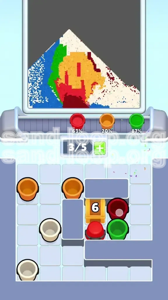 Sand Loop Level 436 screenshot 3