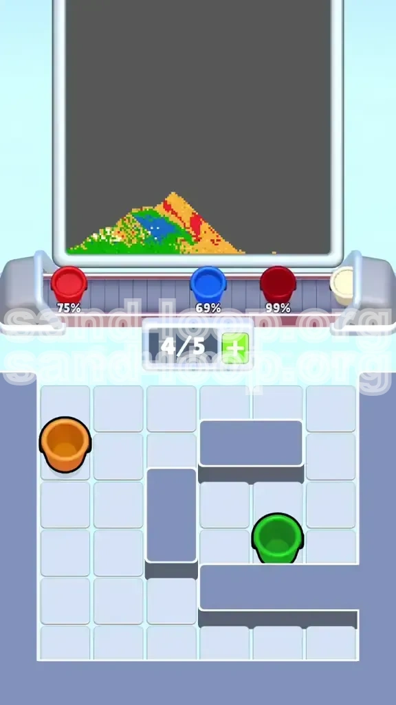 Sand Loop Level 436 screenshot 4