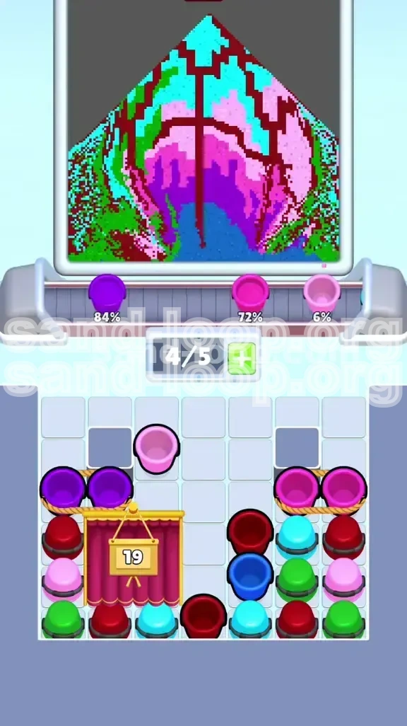 Sand Loop Level 437 screenshot 2
