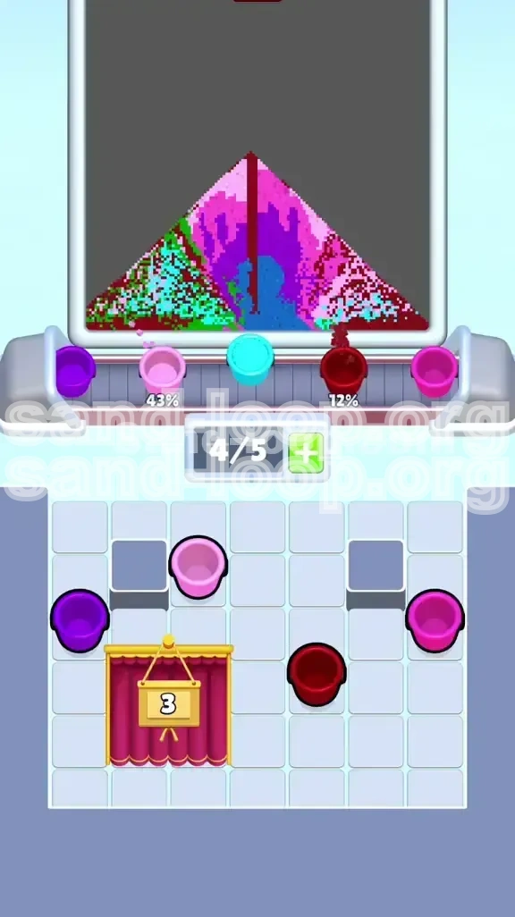 Sand Loop Level 437 screenshot 3