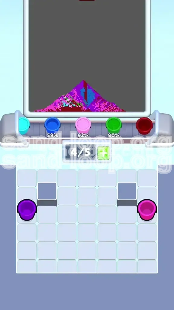 Sand Loop Level 437 screenshot 4