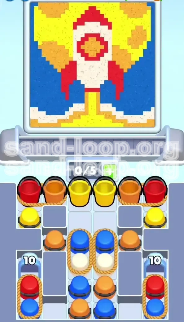 Sand Loop Level 438 screenshot 1