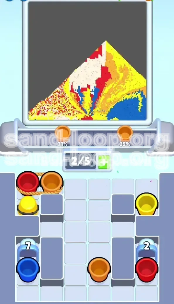 Sand Loop Level 438 screenshot 3