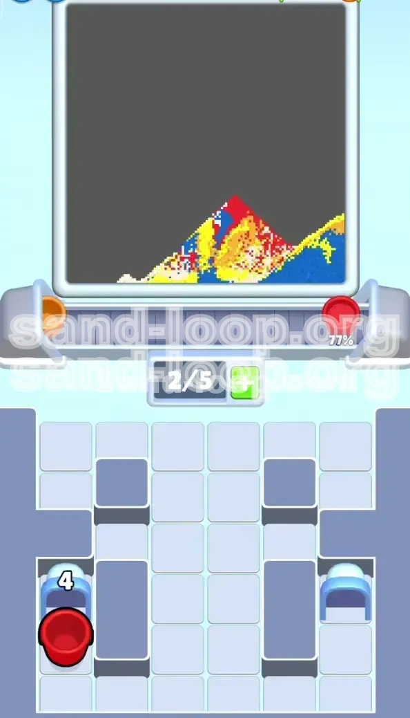 Sand Loop Level 438 screenshot 4
